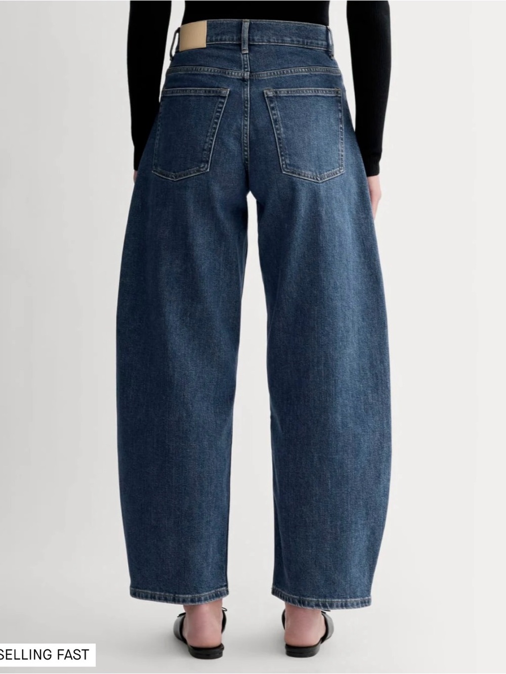 NWT Everlane Way High Barrel Jean Ocean 25x29 - Picture 5 of 9